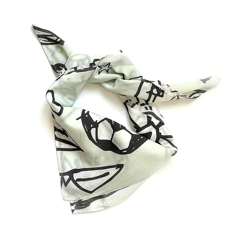 Sexy mint scarf